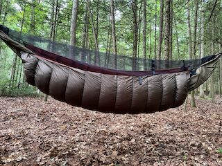 The lightest hammock underquilt available